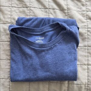 J. Crew Classic Blue Short Sleeve Tee